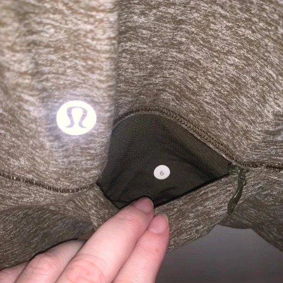 Lululemon Green Long Sleeve Running Shirt 6 - Picture 3 of 5